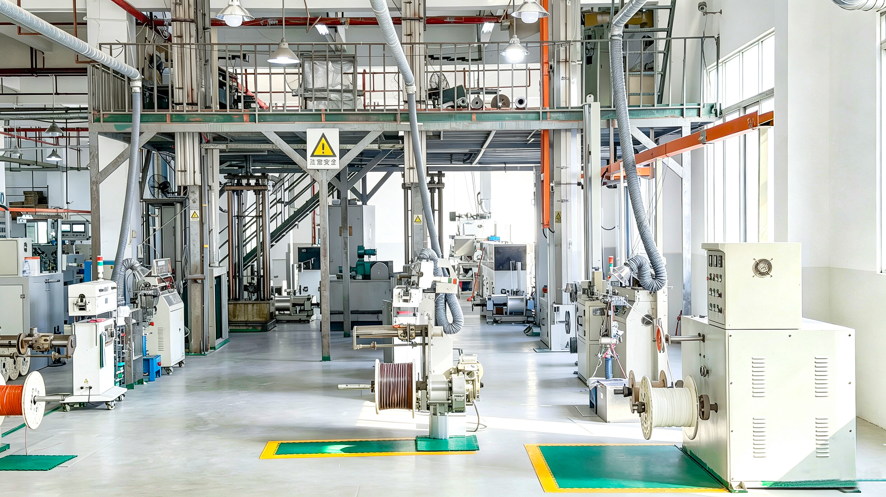 Two-Level Workshop: Platform Cabling and Floor Equipment